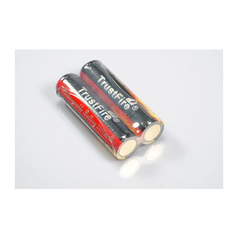 TrustFire 18650 2400mAh Li-ion Rechargeable Battery Long-lasting Safe Power for Flashlights and Gaming