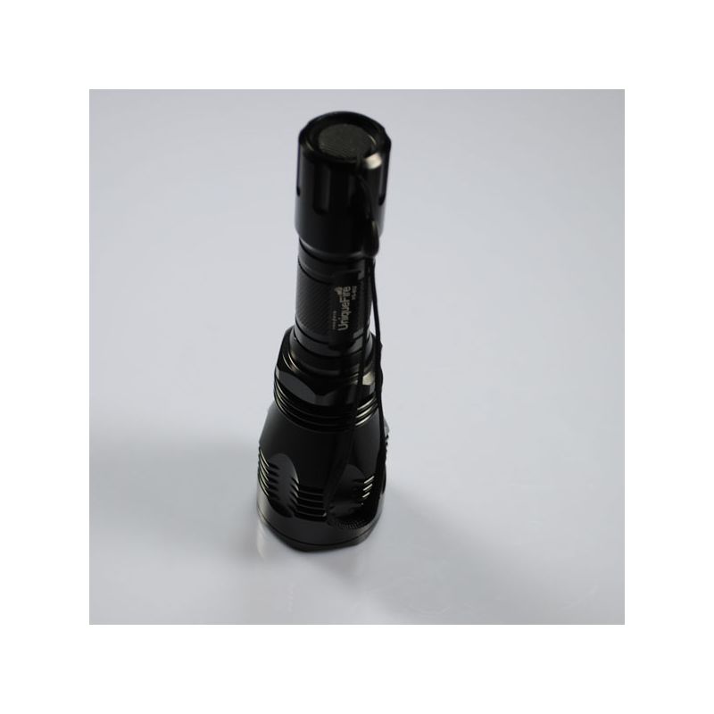 UniqueFire HS-802 Green Light Long Range LED Flashlight Waterproof Durable for Nighttime Exploration