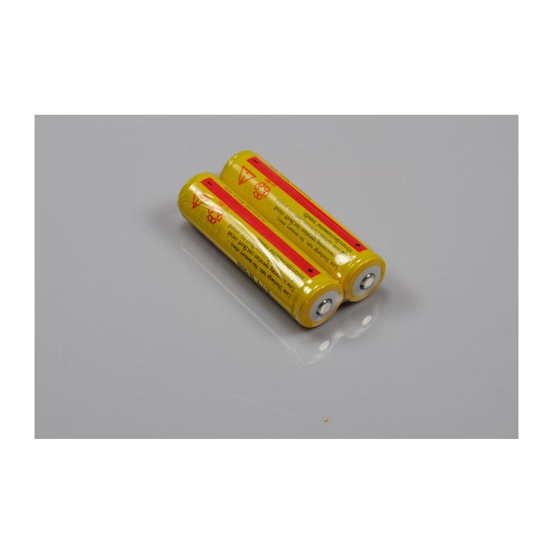 UltraFire BRC 18650 High-Capacity Rechargeable Li-ion Battery Pair for Flashlights and Cameras 3600mAh