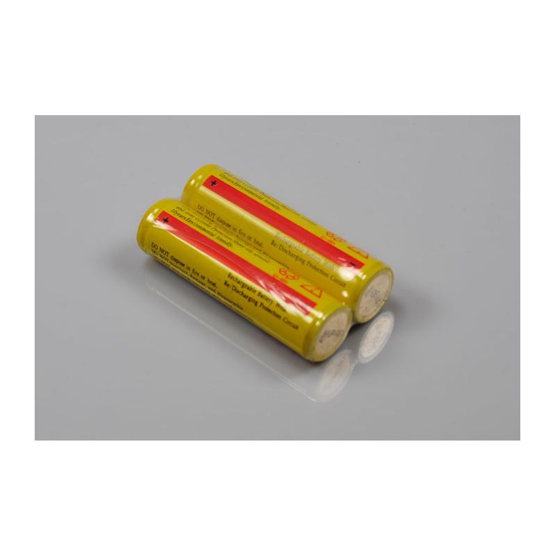 UltraFire BRC 18650 High-Capacity Rechargeable Li-ion Battery Pair for Flashlights and Cameras 3600mAh