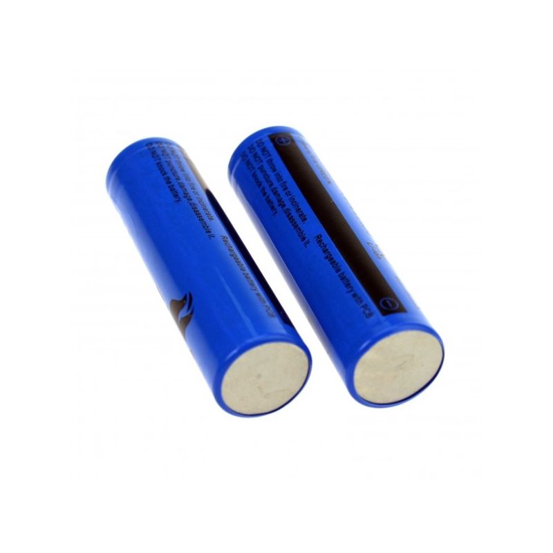 Ultrafire TR 3000mAh 3.7V 18650 Li-ion High-Capacity Fast Recharge Battery Pair for Flashlight & E-Cigarettes
