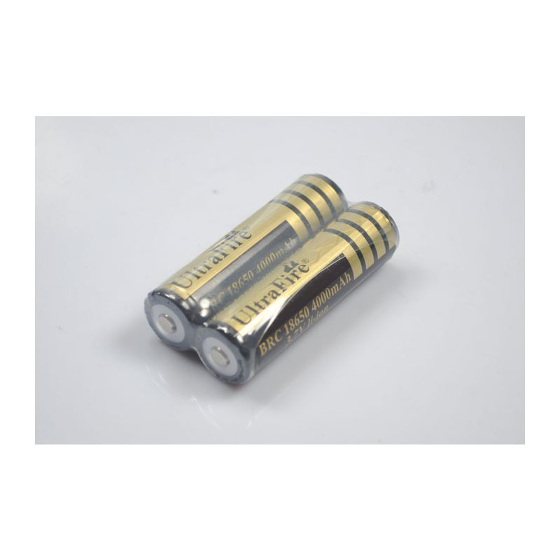 Ultrafire BRC 18650 Rechargeable Li-ion Battery 4000mAh High Capacity Fast Charging for Outdoor Devices