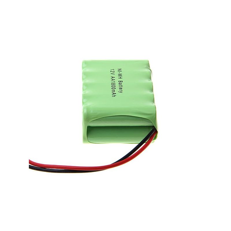 Eco-Friendly 12V AA 1800mAh Ni-MH SM Plug Rechargeable Battery Pack for Toys Gadgets High-Performance Capacity