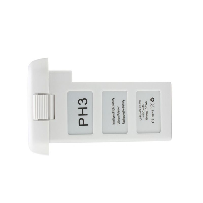 DJI Phantom 3 4500mAh 15.2V 4S LiPo Drone Battery for Long Flight Time Advanced Safety Aerial Photography