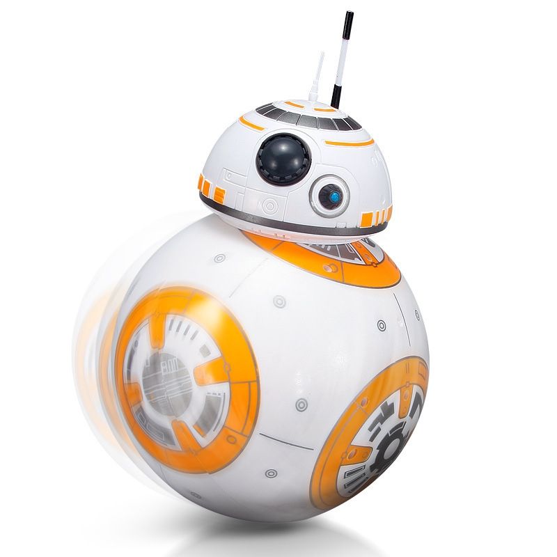 Star Wars BB-8 Remote Control Robot 20.5cm Intelligent RC Toy 360° Rotation Fun for Kids and Collectible