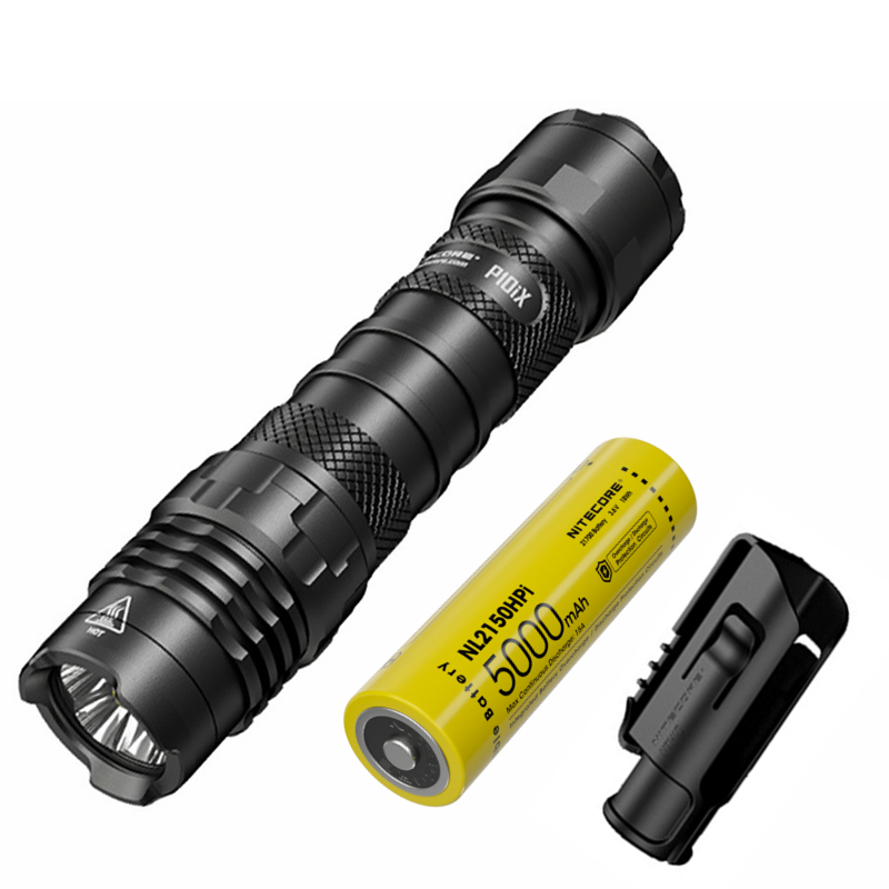 Nitecore P10iX 4000 Lumens Powerful Tactical Flashlight 4 x XP-L2 V6 LED 158m Beam Long Runtime Durability