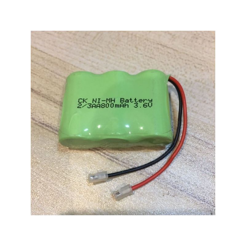 Ni-MH 2/3 AA 3.6V 800mAh Rechargeable Battery