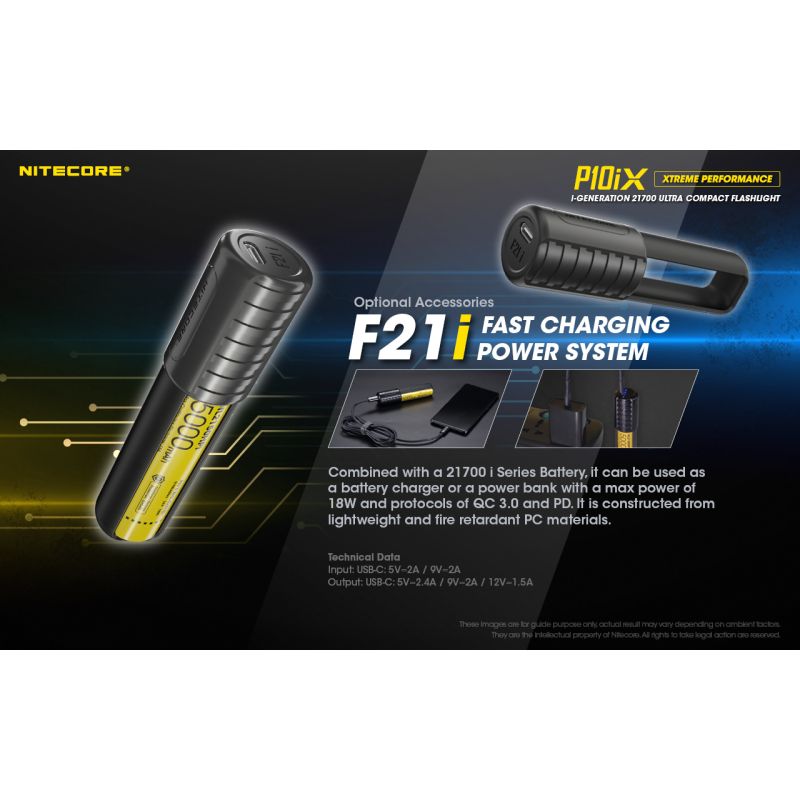 Nitecore P10iX 4000 Lumens Powerful Tactical Flashlight 4 x XP-L2 V6 LED 158m Beam Long Runtime Durability