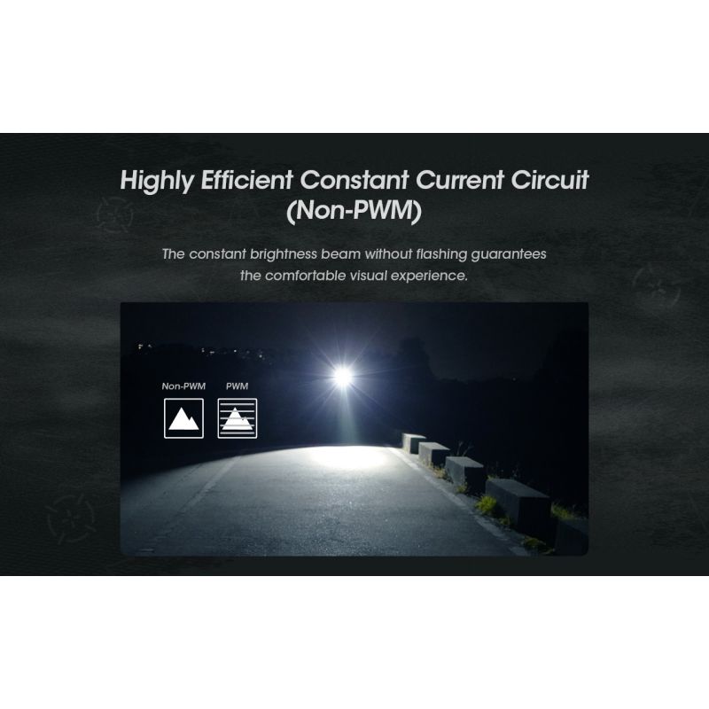 NITECORE EDC27 Lightweight 3000 Lumen Rechargeable Flashlight for Outdoor Adventures and Emergency Preparedness