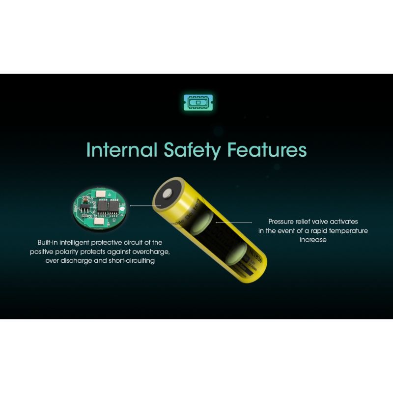 Nitecore 18650 NL1836 3600mAh Li-ion Rechargeable Battery