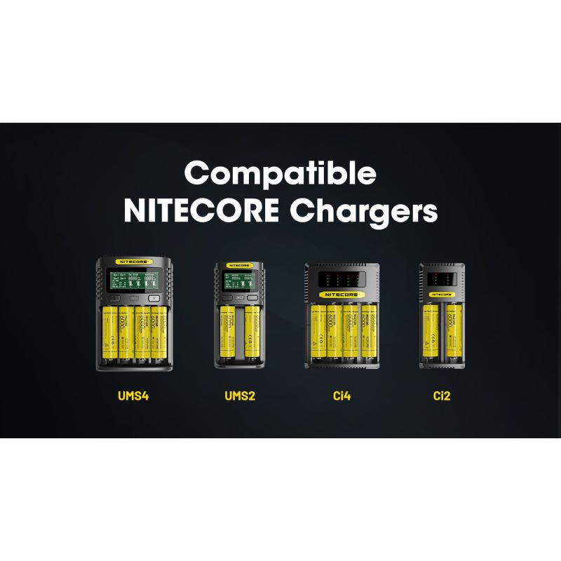 NITECORE NL2160 6000mAh 21700 Li-ion Rechargeable Battery 