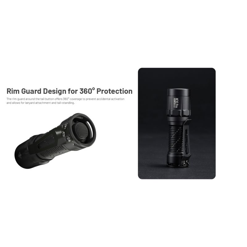 Nitecore MT1C Pro EDC Flashlight 1000 Lumens Compact Durable Hiking and Emergency Flashlight 360m Beam