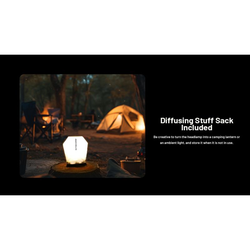 NITECORE NU27 LED Rechargeable Headlamp 600 Lumens MCT Technology Camping Hiking Trail Running Outdoor Gear