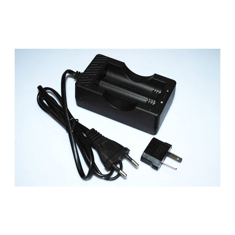 OEM Charger Fast Charging Solution 18650 Batteries Dual Output Universal Voltage Compact Tech Accessory
