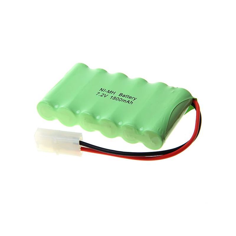 Ni-MH 6 AA 7.2V 1800mAh Rechargeable Battery