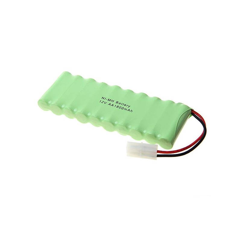 Ni-MH AA 12V 1800mAh Rechargeable Battery Pack