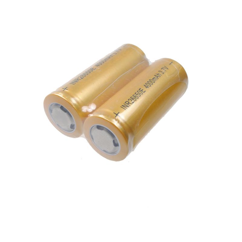 UltraFire 26650 4000mAh High Capacity Li-ion Rechargeable Battery Eco-Friendly for High-Drain Devices