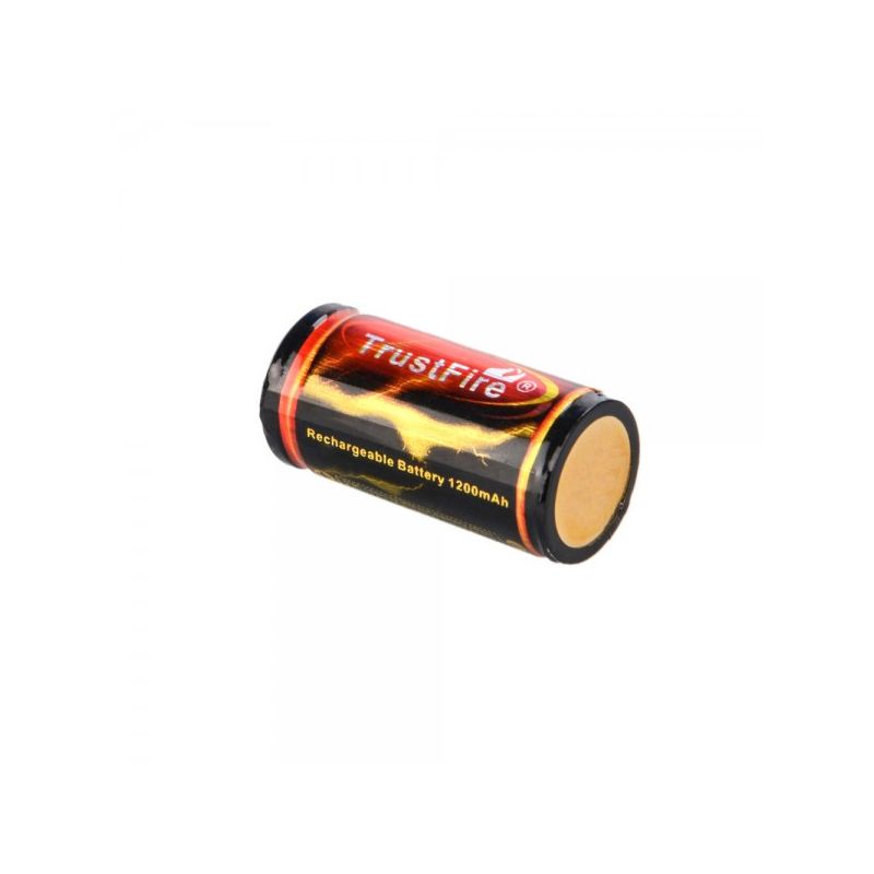 Trustfire 18350 3.7V Lithium Battery 1200mAh Rechargeable Long Lasting Power for Advanced Flashlights and Electronics