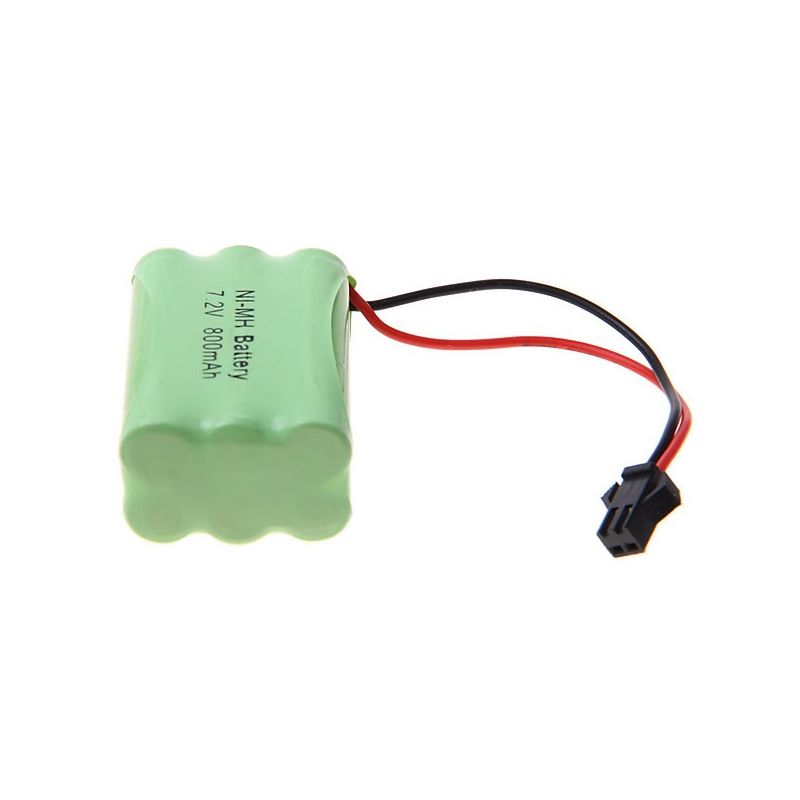 Ni-MH 3A 7.2V 800mAh SM Plug Rechargeable Battery Pack