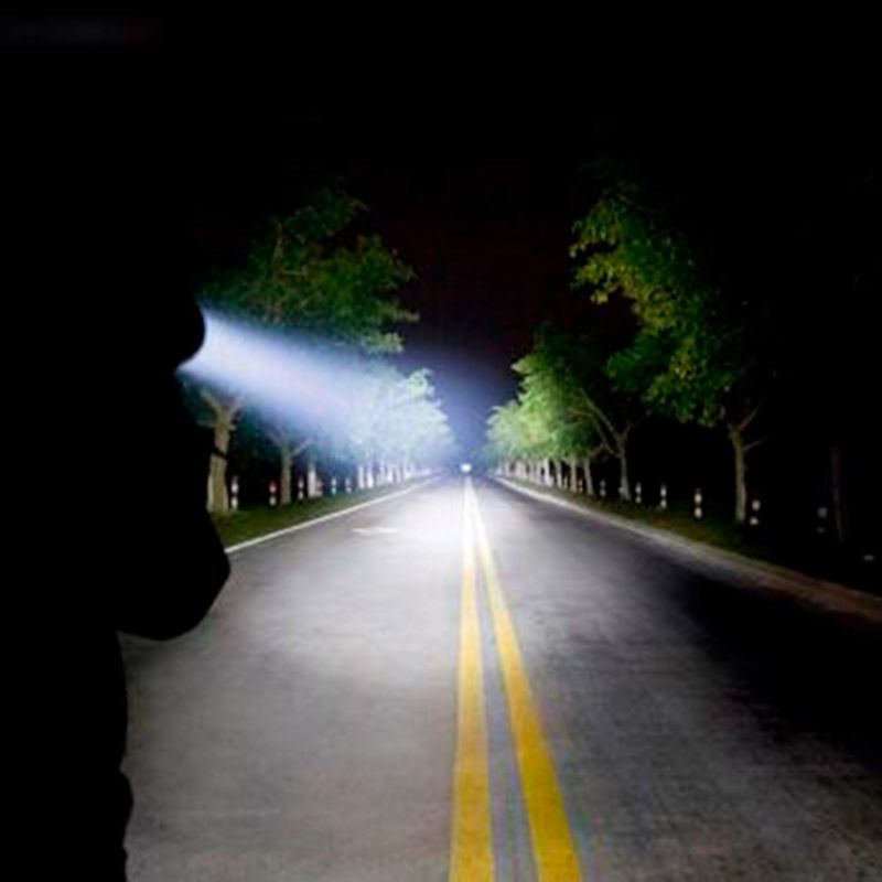 SKY RAY LED Flashlight 15000 Lumens Rechargeable USB Type-C Perfect for Camping and Home Repairs