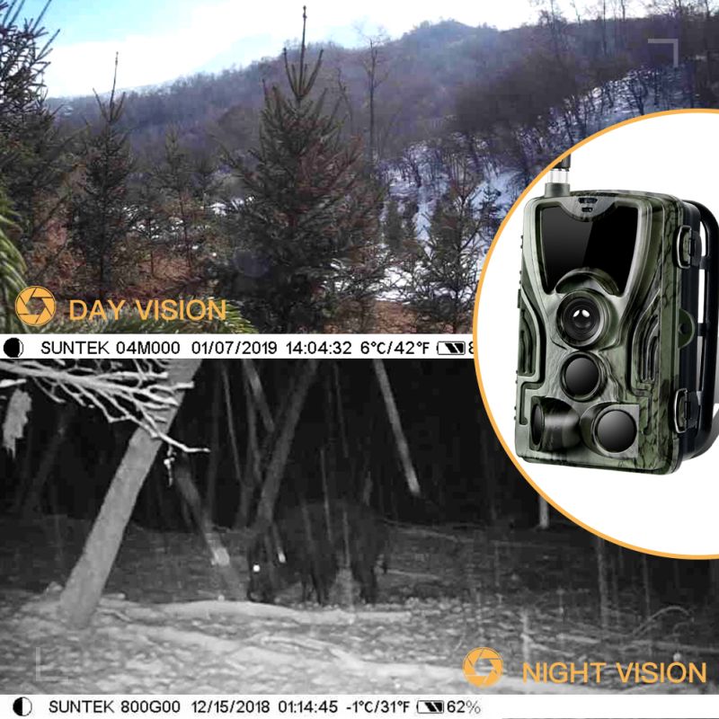 HC801M Trail Wildlife Camera 20MP 1080P Night Vision Perfect for Wildlife Photography and Animal Tracking