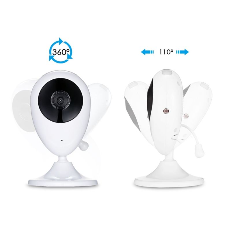 SP880 Wireless Baby Monitor 2.4 Inch LCD High-Definition Video Two-Way Audio Night Vision for Baby Care