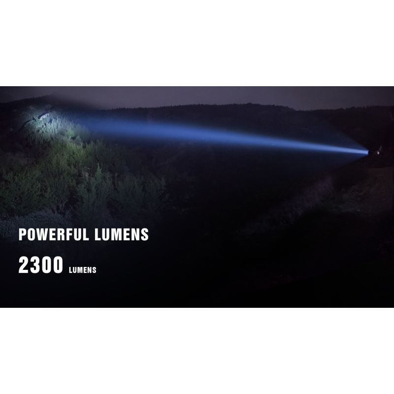 TrustFire T70 Kit High Power 2300 Lumens Rechargeable LED Flashlight Long Beam Camping or Emergency