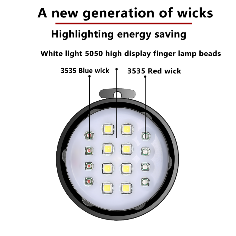 C16 Underwater Diving Flashlight 100M Waterproof LED Torch Perfect for Diving Snorkeling Photography Adventures