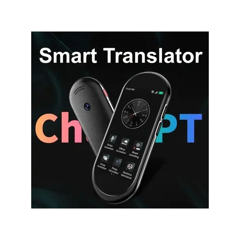 A10 Voice Translator 4.1inch HD Display Multi-Language Travel Companion Seamless Real-time and Offline Translation
