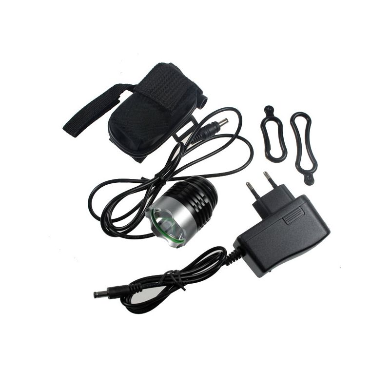 EternalFire BH01 T6 LED Bike Light 1800 Lumens Waterproof Black Light for Cycling Safety and Outdoor Activities