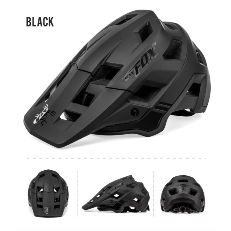 BATFOX Mountain Bike Helmet Lightweight In-Mold Technology Adjustable Sizing for Adults and Youth