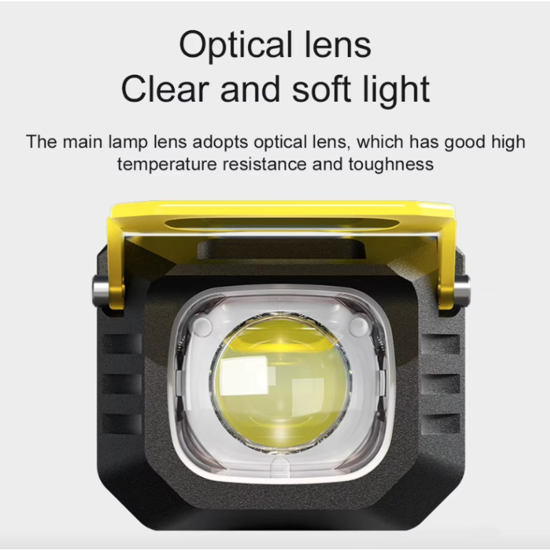 Nitebeam Hanging Cut-off Cable Bike Front Light 30W Powerful Illumination Durable Aluminum Hands-Free Operation