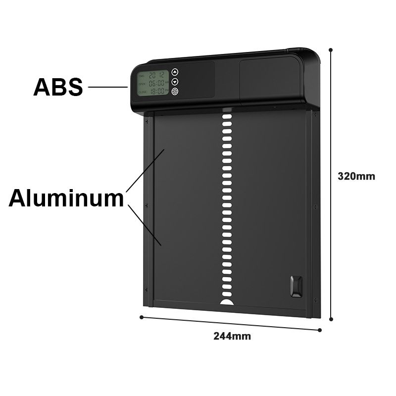 Timer Automatic Chicken Coop Door Motor Easy Installation Weather-Resistant Intelligent Poultry Management