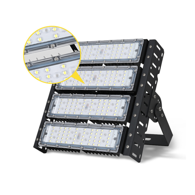  LED module tunnel light outdoor waterproof high pole stadium light 200W high-power engineering module floodlight