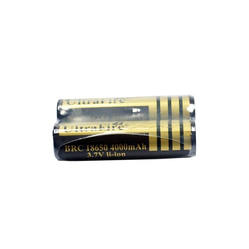Ultrafire BRC 4000mAh 3.7V Li-ion Rechargeable Batteries High Capacity Quick Recharge for Photography Hiking