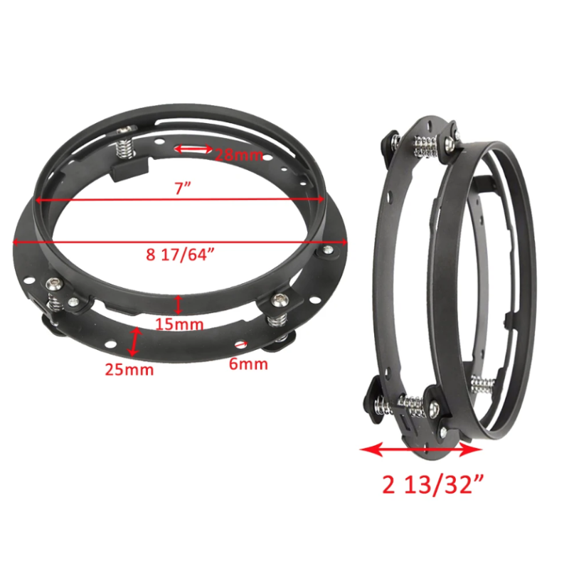 7 Inch Motorcycle LED Headlight  Beam DRL Turn Signal 7