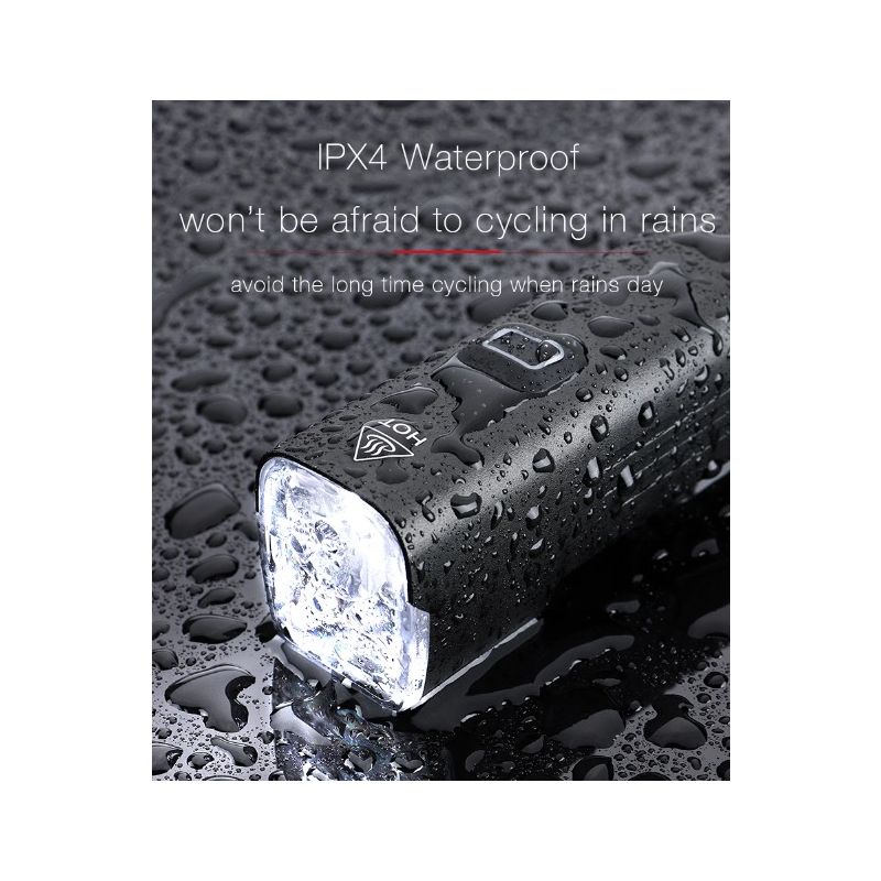 Illuminate Your Ride with EOS530 Bicycle Light 1000LM USB Rechargeable Waterproof Headlight Perfect for Cycling