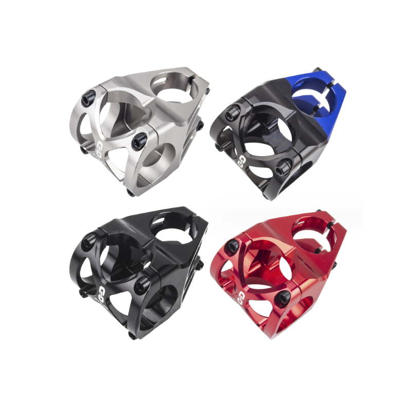 EVOSID Mountain Bicycle Stem 31.6mm Adjustable MTB Cycling Accessory Lightweight Durable Black Red Titanium