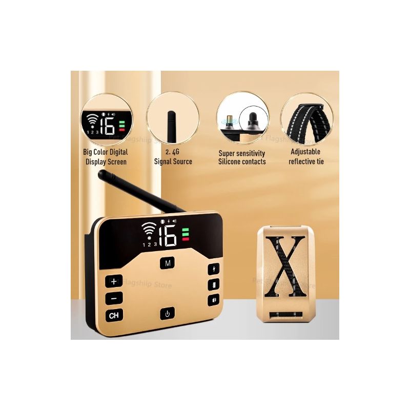 Wireless Pet Fence & Electric Shocker Dog Collar 2-in-1 Device for Pet Safety Responsible Pet Ownership