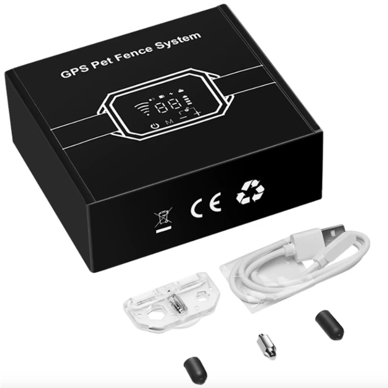 GPS Wireless Dog Fence with Adjustable Warning Strength and Humane Training Modes Range 100 to 3300 Ft