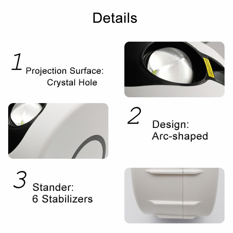 Mesmerizing Laser Starry Sky Projector Night Light 7 Colors 360 Degree Rotation Cozy Mood Kids Gift Decor