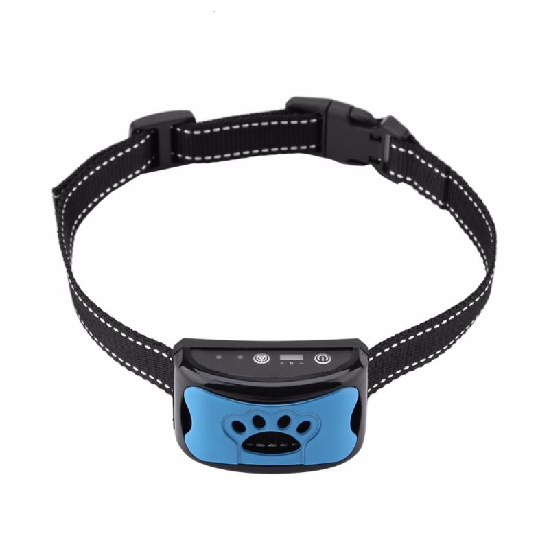 Pet Dog Anti Barking Device USB Charging Collar Humane Training Tool for Peaceful Home Environment