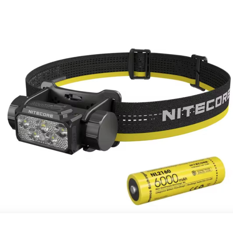 NITECORE HC70 UHE USB-C Rechargeable Work Headlamp 1600 Lumens Rugged Build for Outdoor Adventures and Job Sites