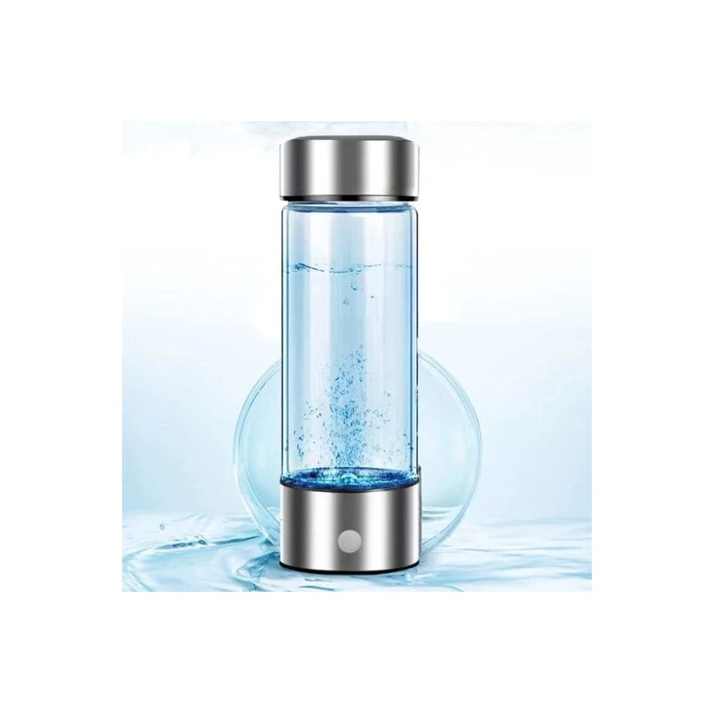 Portable Hydrogen Generator Water Cup with Filter Ionizer Stylish 420ml Boosts Hydration and Antioxidant Levels