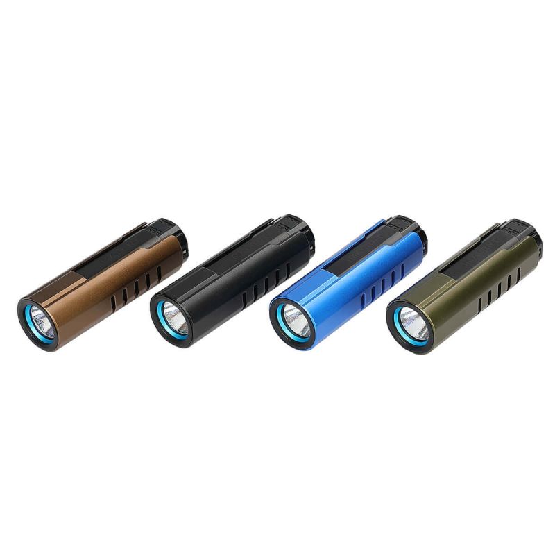 IMALENT LD70 LED Flashlight 4000 Lumens Compact Design for Adventurers Reliable Light Source with OLED Display