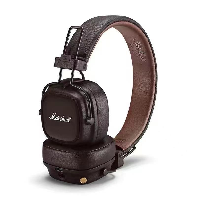 Marshall Major IV Bluetooth Headphones Classic Aesthetics Signature Sound Deep Bass Wireless Charging