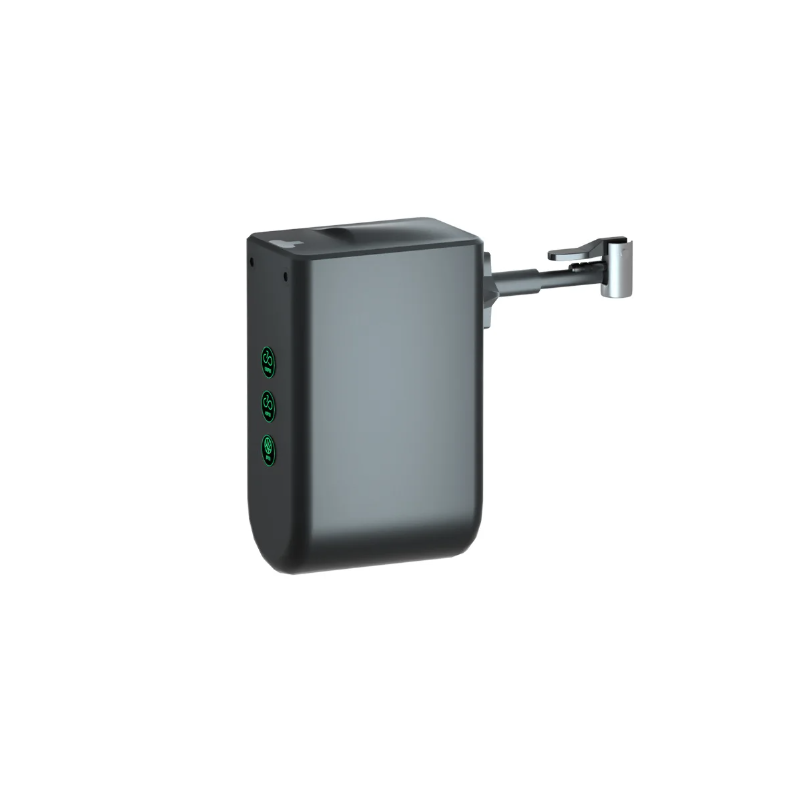 HT09 Mini Bike Pump Portable Electric Air Pump with High-Precision Pressure Sensor Lightweight Design