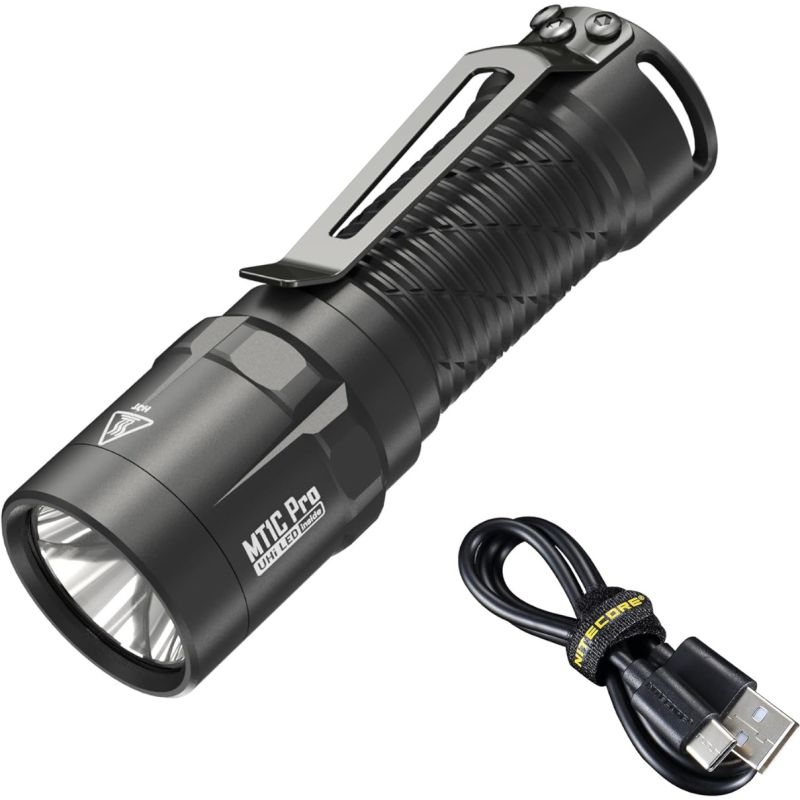 Nitecore MT1C Pro EDC Flashlight 1000 Lumens Compact Durable Hiking and Emergency Flashlight 360m Beam
