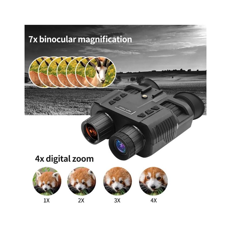NV8000 Night Vision Goggles Binoculars 4K Video Naked-3D Tech for Wildlife Observation Free Shipping