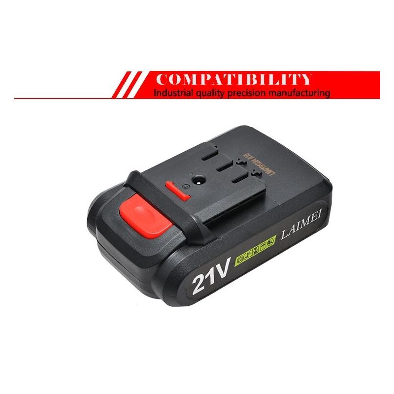 21V Lithium Battery for Electric Drill Cordless Screwdriver Versatile Li-ion for DIY Fast Charging Reliable